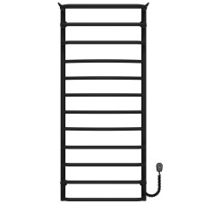 Рушникосушарка електрична Юність П12 500х1200 Deffi Чорний EF16 (C.YU.120.50.12.E.B.R.5)