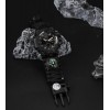 Наручний годинник чоловічий з компасом BESTA Life Pro AllBlack Чорний (3085)