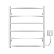 Рушникосушарка електрична Класік П6 500х600 Deffi Білий WD03 (C.DK.60.50.6.E.W.R.3)