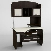 Стіл комп'ютерний Тиса Мебель СК-224 Венге 1835x900x1205 мм Стіл комп'ютерний Тиса Мебель СК-224 Венге 1835x900x1205 мм