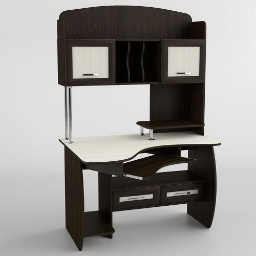 Стіл комп'ютерний Тиса Мебель СК-224 Венге 1835x900x1205 мм