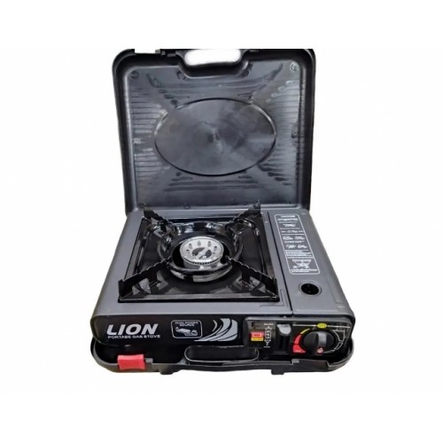 Плита газова No Brand Lion 66-3 Чорний (1909714637) Плита газова No Brand Lion 66-3 Чорний (1909714637)