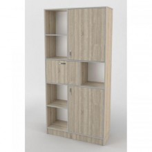 Шафа-Пенал Тиса Мебель ШС-106 Дуб сонома 205x35x100 см