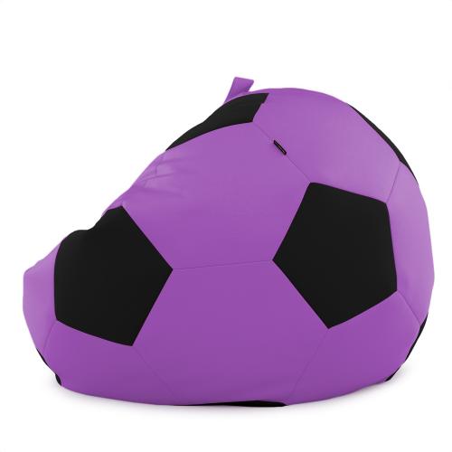 Крісло мішок М'яч Оксфорд 120см Студія Комфорту Великий Фіолетовий + Чорний Крісло мішок М'яч Оксфорд 120см Студія Комфорту Великий Фіолетовий + Чорний