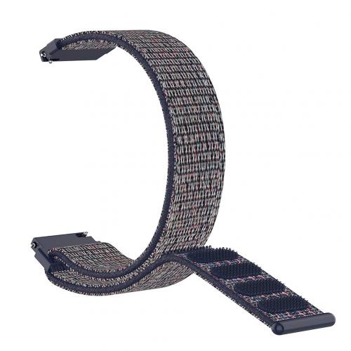 Ремінець BeWatch 20 мм липучка універсальний Navy (1011398) Ремінець BeWatch 20 мм липучка універсальний Navy (1011398)