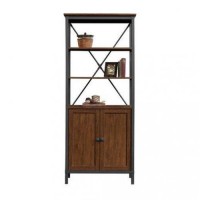 Стелаж для зберігання в стилі Loft Чорний NS-1907 1780x750x400 мм Стелаж для зберігання в стилі Loft Чорний NS-1907 1780x750x400 мм