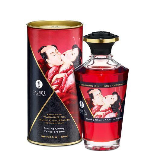 Розігріваюча олія Shunga APHRODISIAC WARMING OIL Blazing Cherry 100 мл (SO2493) в інтернет супермаркеті PbayMarket!