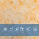Самоклеюча 3D панель під бежевий мармур Sticker Wall 20000х700х3мм