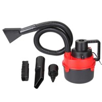 Автомобільний пилосос Turbo Vacuum Cleaner Wet Dry canister 12V з насадками Червоний Автомобільний пилосос Turbo Vacuum Cleaner Wet Dry canister 12V з насадками Червоний