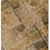 Самоклеюча декоративна 3D панель Loft Expert Цегла пустеля 700x770x5 мм Коричневий (624)