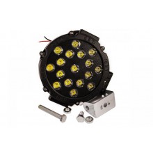Світлодіодна фара AllLight 51W BLACK 17chip OSRAM 3535 spot 9-30V