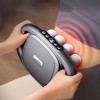 Вібромасажер перкусійний для тіла та м'язів на акумуляторі Doxy Massager Massage Gun Сірий (FG8HEAD)