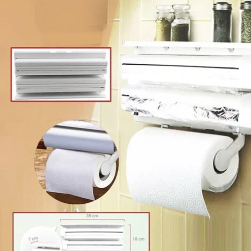 Кухонний диспенсер OPT-TOP Rollon Triple Paper Dispenser тримач (1756374654)