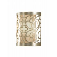 Настінний світильник Feiss Arabesque 19.7x24.1 см Сріблястий (FE-ARABESQUE1)