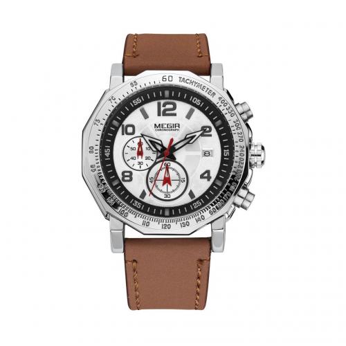 Годинник Megir Silver Brown MG2048 (ML2048GBN-1N7)