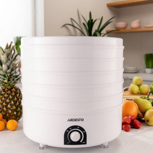 Сушка електрична для продуктів Ardesto FDB-5385 D38.5 см 520Вт White Сушка електрична для продуктів Ardesto FDB-5385 D38.5 см 520Вт White