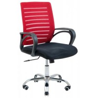 Офісне крісло керівника Richman Флеш Сітка Хром М1 Tilt Чорно-Червоне Офісне крісло керівника Richman Флеш Сітка Хром М1 Tilt Чорно-Червоне