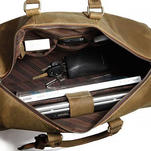 Сумка дорожня Vintage 14050 із вінтажної шкіри Коричнева, Коричневий Сумка дорожня Vintage 14050 із вінтажної шкіри Коричнева, Коричневий