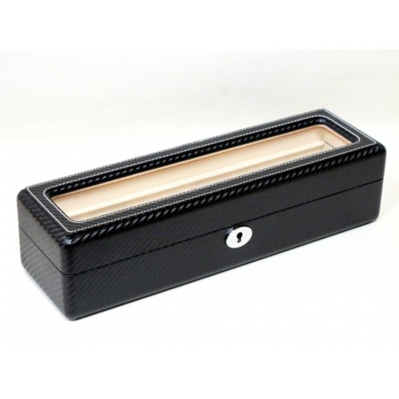 Шкатулка для зберігання годинників Salvadore 6W-KC Чорний