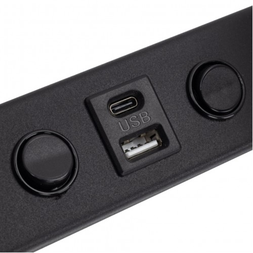 Настінний світильник TK Lighting Vox 35x14.5 см Чорний (TK10152)
