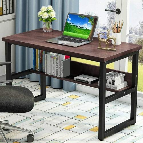 Стіл письмовий GoodsMetall з металу з полицею в стилі Лофт 1200х600х750 СП118 Стіл письмовий GoodsMetall з металу з полицею в стилі Лофт 1200х600х750 СП118