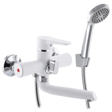 Змішувач для ванни ZERIX PUD3 146 Білий (ZX2910)