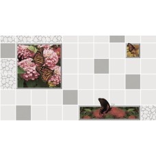 Шпалери на паперовій основі Шарм 135-02 Батерфляй сірі (0,53х10м.)