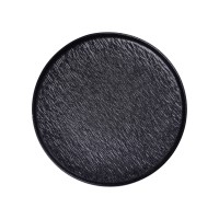 Тарілка YIWU 25 см Чорний (HP-7-735)