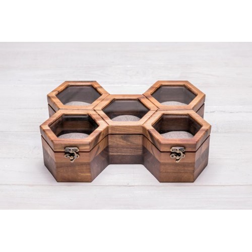 Органайзер для наручних годинників ecoWalnut 7.8х27.1х18.8 см Органайзер для наручних годинників ecoWalnut 7.8х27.1х18.8 см