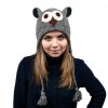 Шапка з вушками Kathmandu Owl Animals Оно size Темний Сірий (22948) в інтернет супермаркеті PbayMarket!