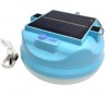 Акумуляторна лампа для кемпінгу Solar Light CCLamp CL023-80 LED із сонячною панеллю та гачком 3 режими 80 W 14х7 см Блакитний (30151410В)