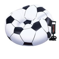 Надувне крісло Bestway 75010-1, 114 х 112 см, з ручним насосом