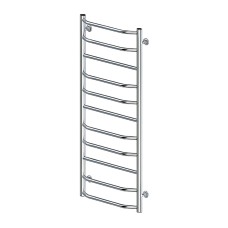 Рушникосушка OnlyHeat Ignis 11 120x50 см Хром (68074)