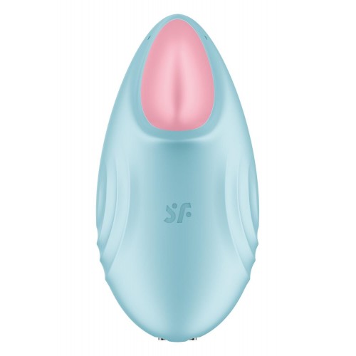 Смарт-вібратор для клітора Satisfyer Tropical Tip Light Blue в інтернет супермаркеті PbayMarket!