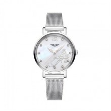 Годинник Guanqin GS19042 CS Silver-White-Silver Flower (GS19042SWSF)