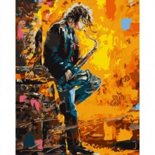 Картина по номерам Саксофонист Art Craft 10324-AC 40х50 см