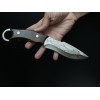 Ніж туристичний Gorillas BBQ 1-2460 24.5 см Коричневий (KN1064)