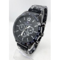 Наручний годинник чоловічий Clockhouse Tommy Hilfiger Чорний (IBW792B) Наручний годинник чоловічий Clockhouse Tommy Hilfiger Чорний (IBW792B)