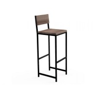 Барний стілець у стилі Loft NS-205 1300x380x400 мм Черный