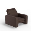 М'яке крісло KULIK SYSTEM PLEASURE Тканина Цілий Шоколадний (hub_MHHy41119) в інтернет супермаркеті PbayMarket!