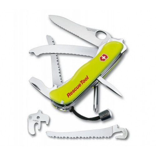 Швейцарський ніж Victorinox Rescue Tool 111 мм 15 функцій Жовтий (0.8623.MWN) Швейцарський ніж Victorinox Rescue Tool 111 мм 15 функцій Жовтий (0.8623.MWN)