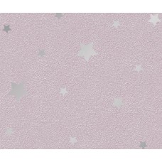 Шпалери на паперовій основі Шарм 178-06 Зірки бузкові (0,53х10м.)