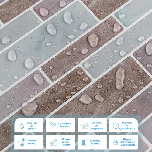Самоклеюча поліуретанова плитка 305х305х1мм (D) Sticker Wall SW-00001938