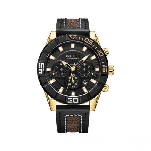 Годинник Megir Gold Black MG2066 (ML2066GGD-BK-1N3) в інтернет супермаркеті PbayMarket!