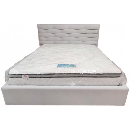 Ліжко BNB White Star Comfort 120 х 190 см Simple З підйомним механізмом та нішою для білизни Сірий в інтернет супермаркеті PbayMarket!