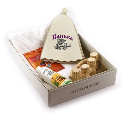 Подарунковий набір для сауни Sauna Pro №13 Банька (N-146) в інтернет супермаркеті PbayMarket!