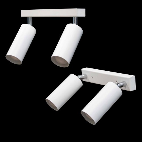 Світильник у стилі лофт MSK Electric Tube спот із поворотним механізмом NL 1105-2 W