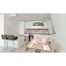 Наклейка вінілова на стіл Zatarga «Рожеві Квіти Вишні» 600х1200 мм Z180854st