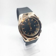 Наручний годинник чоловічий Clockhouse Hublot Золотистий (IBW265Y)