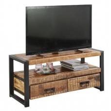 Тумба підставка для TV у стилі Loft NS-2157 580x800x300 мм Черный